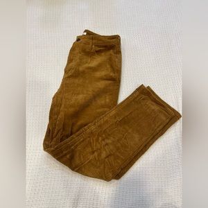 Pacsun size 26 tan corduroy mom jeans